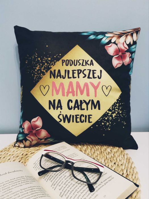 Poduszka dla mamy Dzień Matki urodziny prezent