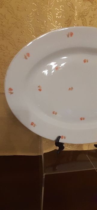 Giesche - przedwojenna porcelana  - owalny półmisek