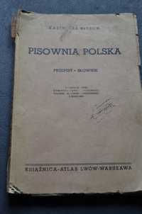 Pisownia polska - przepisy, słownik 1936r. Kazimierz Nitsch