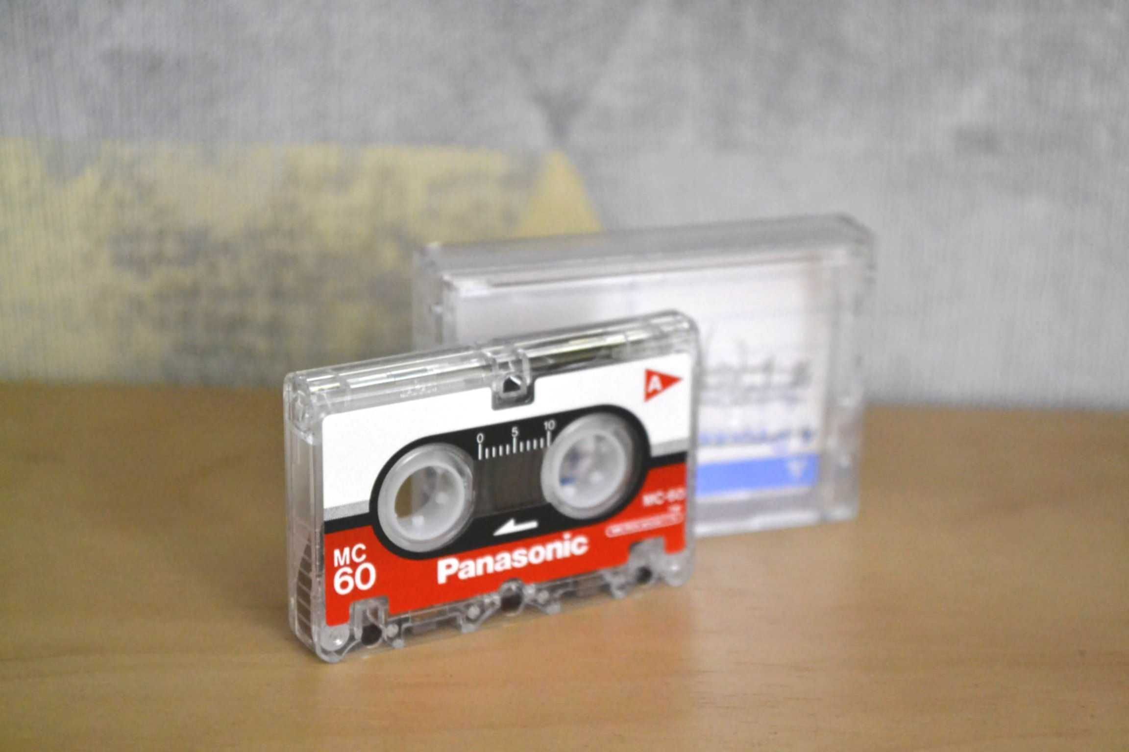 mikrokaseta micro cassette Panasonic MC-60 do dyktafon magnetofon MC60