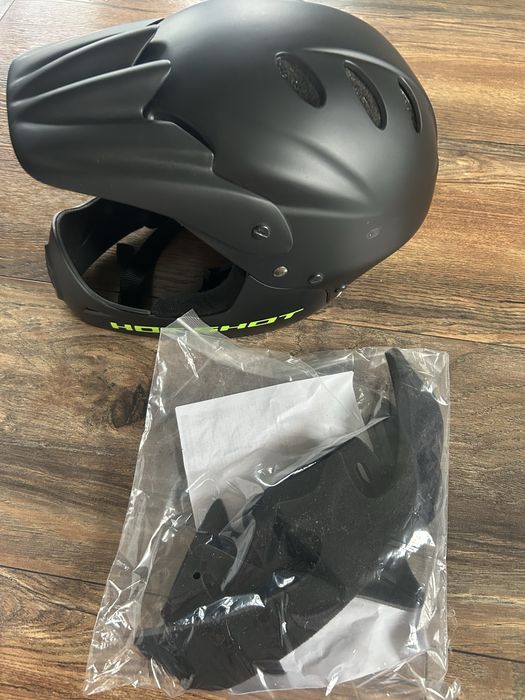 Kask szczękowy hot shot author rozmiar m stan idealny