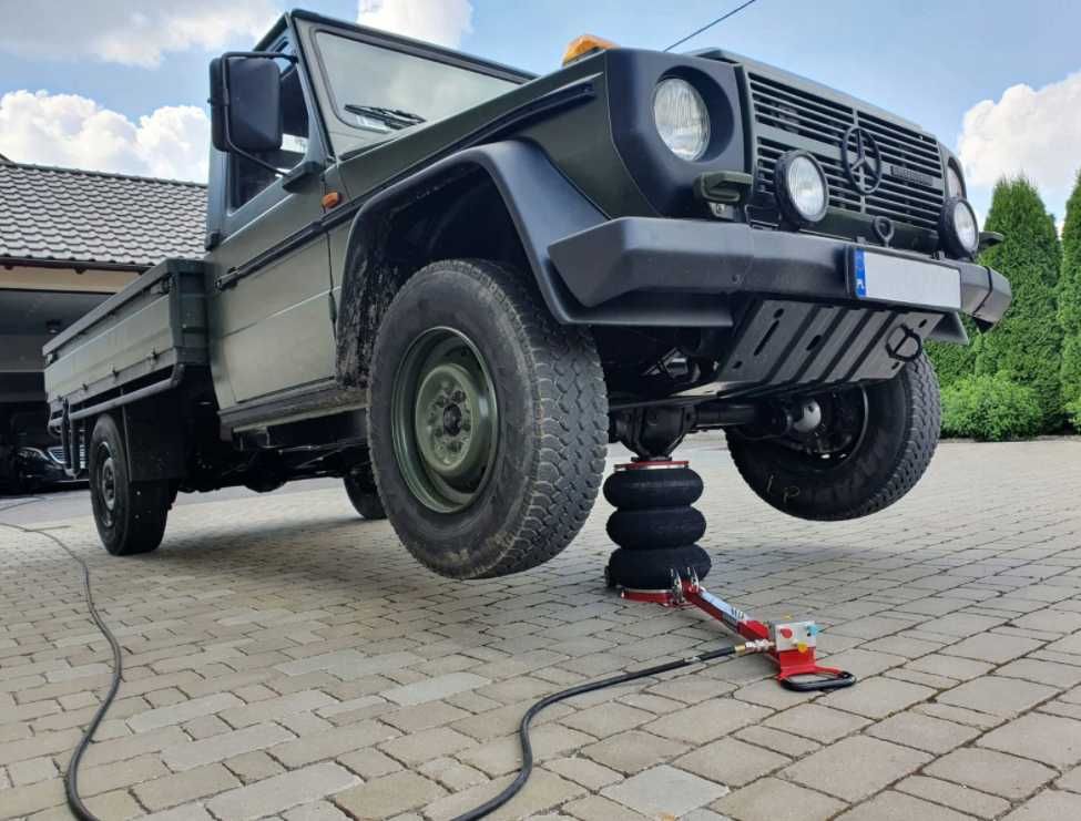 Podnośnik pneumatyczny bałwanek 6T żaba BJC niski