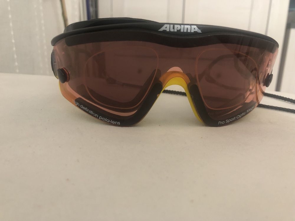 Okulary sportowe z polaryzacją Alpina