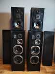 Kolumny Sharp cp7700hl + 2 kolumny Technics