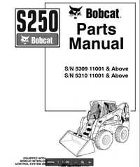 Katalog części Bobcat S 250