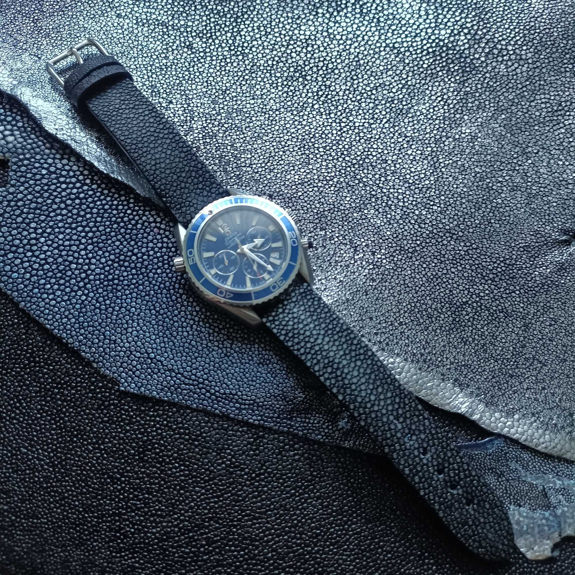 Рнмінець з шкіри ската , Longines,  omega, tissot, oris, Breitling