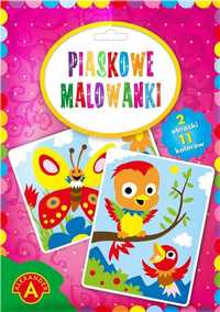 Nowe Piaskowe malowanki ptaszki, motyle