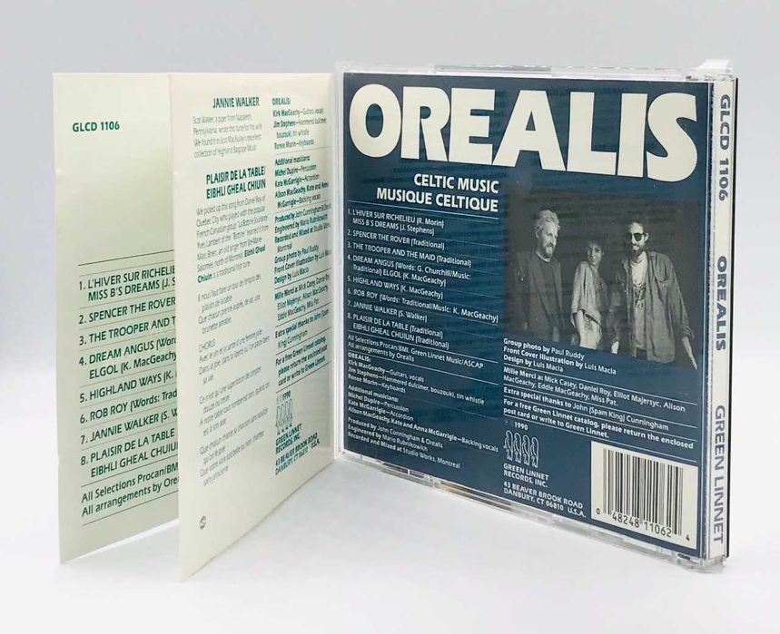 Orealis ‎– Celtic Music (1990, U.S.A.)