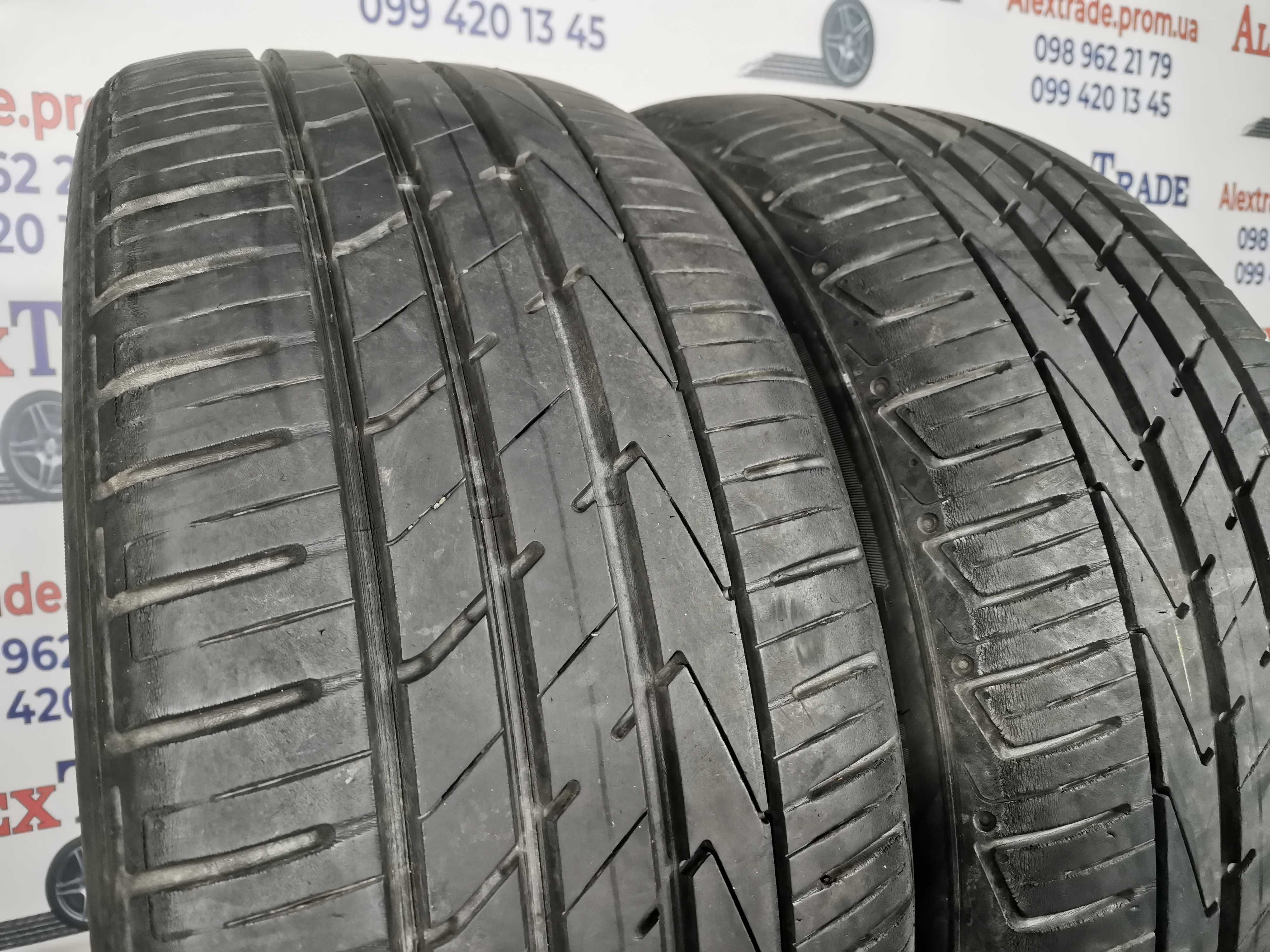 2 шт. 235/50 R19 Hankook Ventus S1 Evo 2 SealGuard літні шини б/у, 6мм