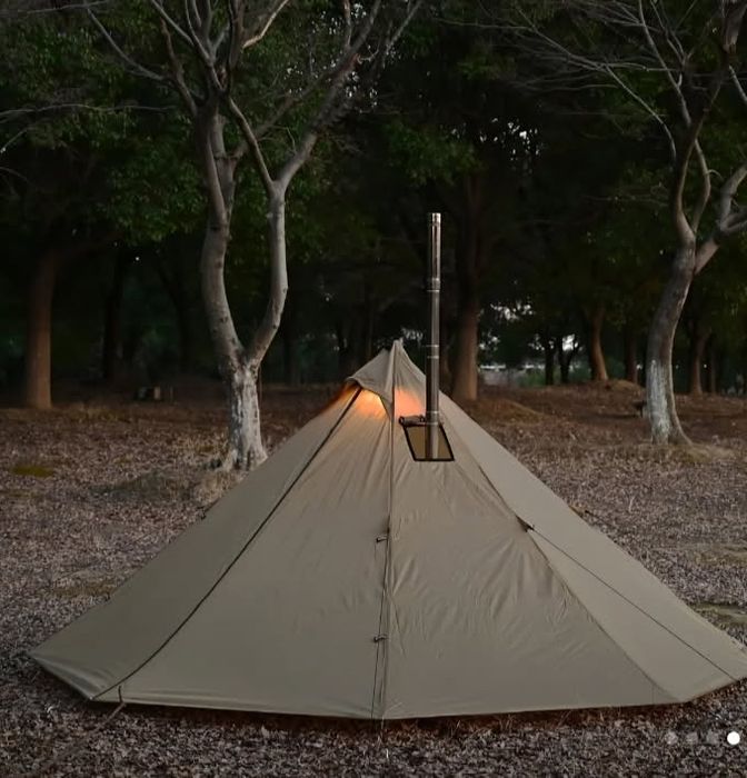 Namiot pod piecyk, hot tent, bushcraft