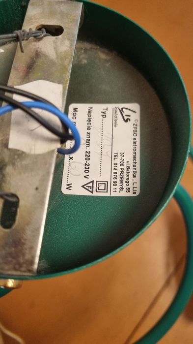 Żyrandol metalowy trójramienny