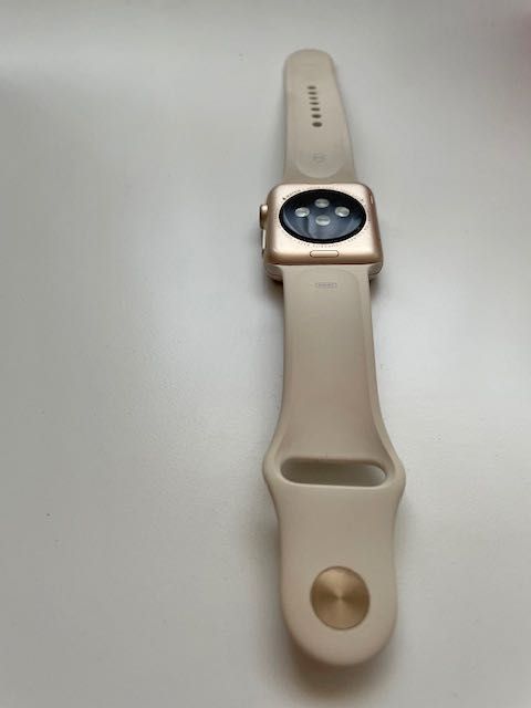 Apple watch 7000 Dourado 38mm com caixa