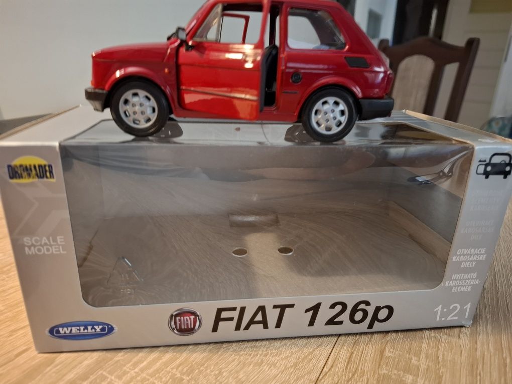 FIAT 126p 1:21 WELLY  Gablotka