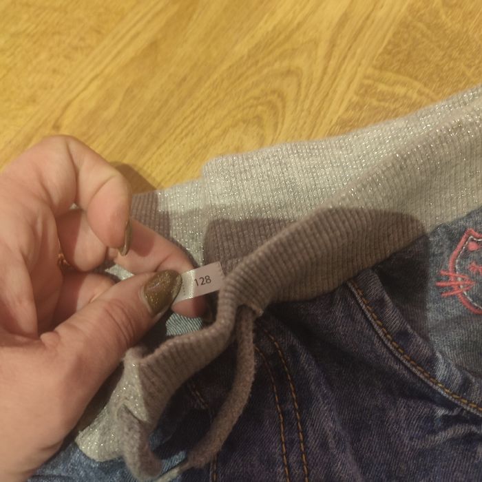 Spodnie dżinsowe ocieplane