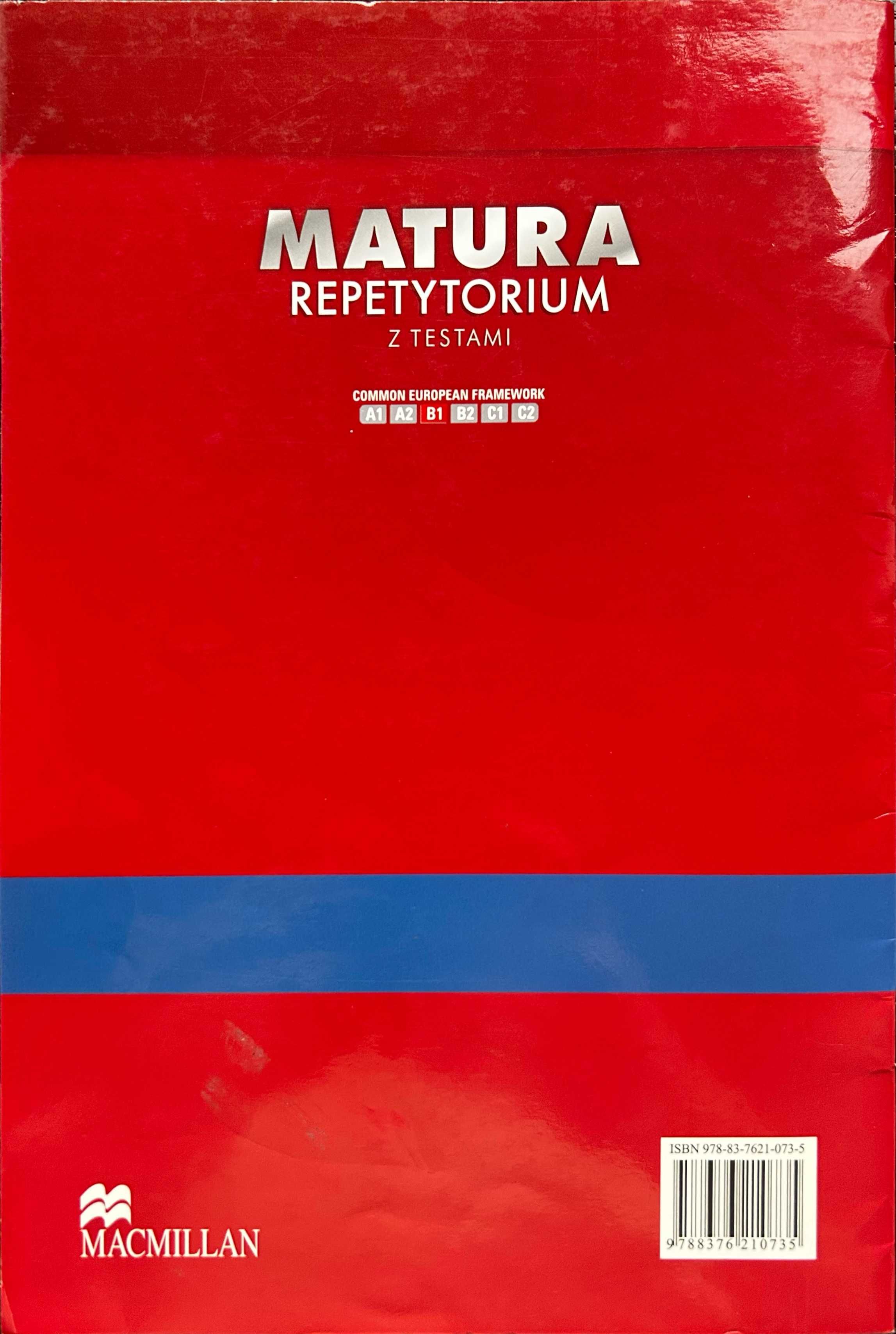 Podręcznik MATURA REPETYTORIUM Z TESTAMI Arkadiusz Medela Macmillan