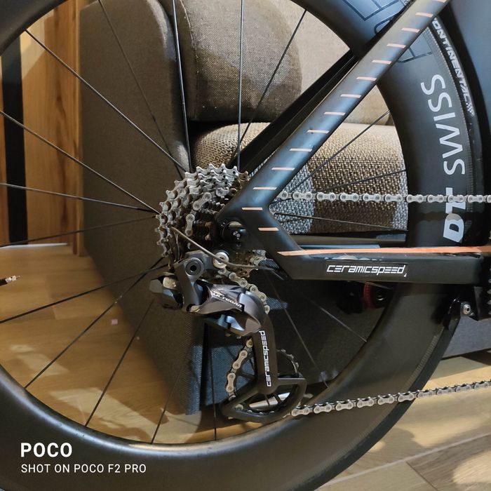 Canyon Speedmax CF SLX Ultegra Di2  rozm M Ceramic Speed  Pomiar mocy