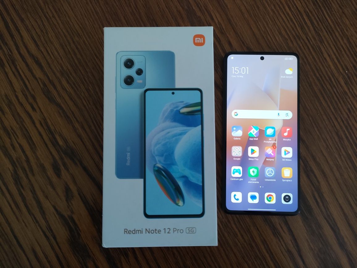 Xiaomi Redmi Note 12 Pro 5G 6/128GB 6,67" 120Hz OIS Jak nowy gwar 24 m