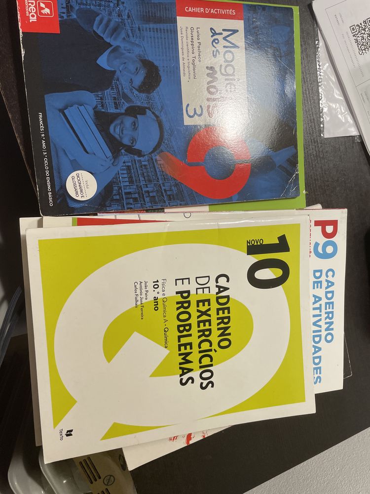 Livros de fichas 9 ano