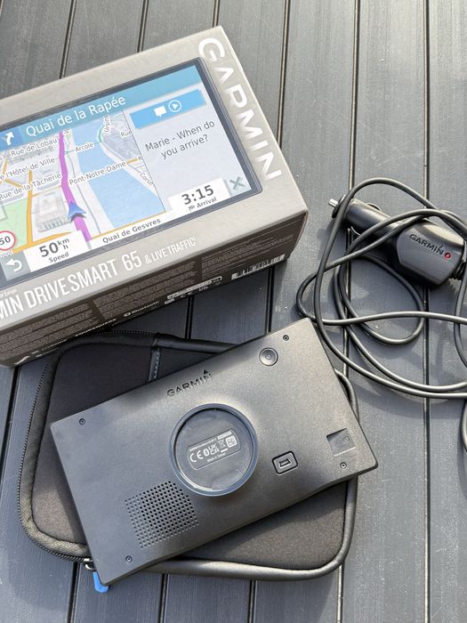 GPS-навігатор Garmin DriveSmart 65 для легкових авто