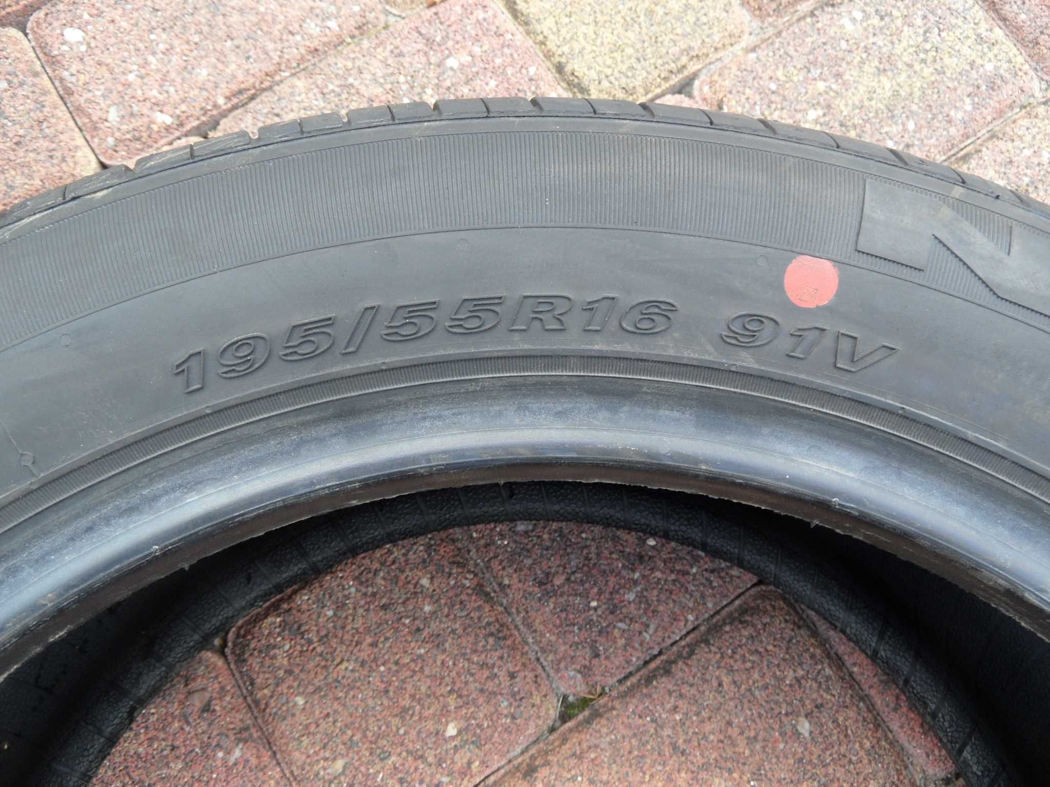 Dwie Opony Letnie 195/55 R16 NEXEN