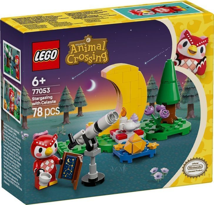 Lego Animal Crossing Obserwacja Gwiazd Z Celeste 77053