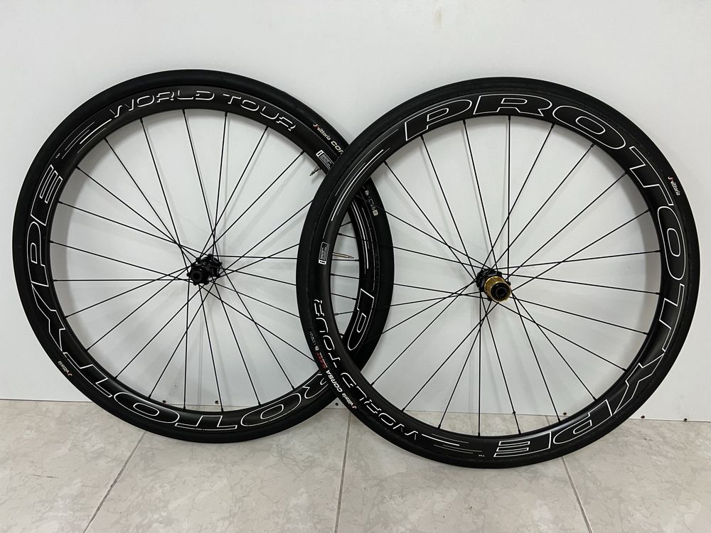 Rodas disco carbono Prototype World Tour 3 Clincher/Tubeless