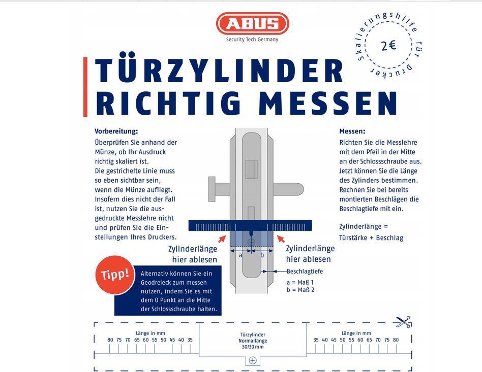 Wkładka do zamka ABUS 59818 Wetter 40/45 srebrna 4 KLUCZE