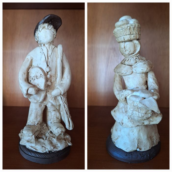 Figuras / Esculturas barro Maria Sidónio