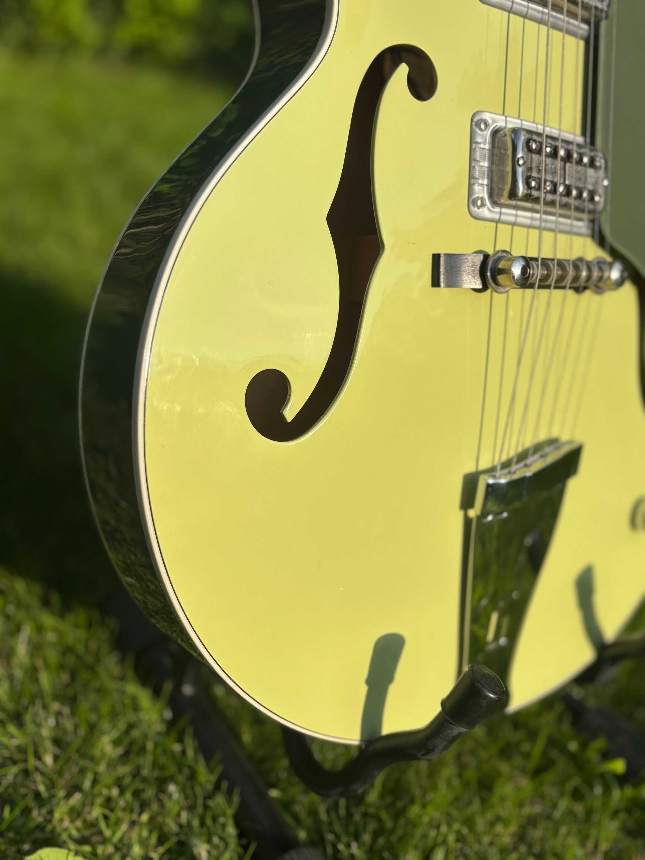 Gretsch G6118 Anniversary Two Tone Smoke Green Filter’Tron™ - bdb