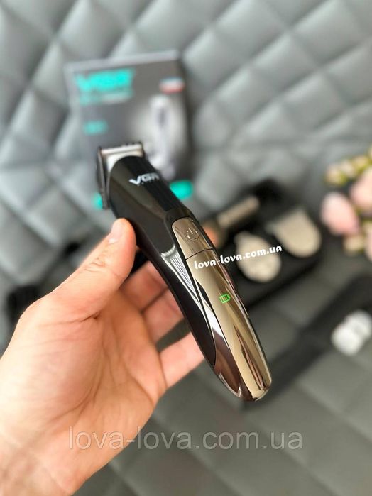 АКЦІЯ! Професійна машинка для стрижки волосся, тример для бороди, чол