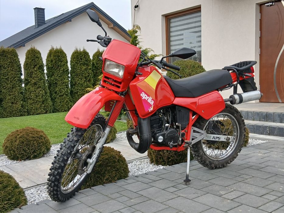 Cross Aprilia ETX 125 2t LC. Super jezdzi.  Nowe opony.