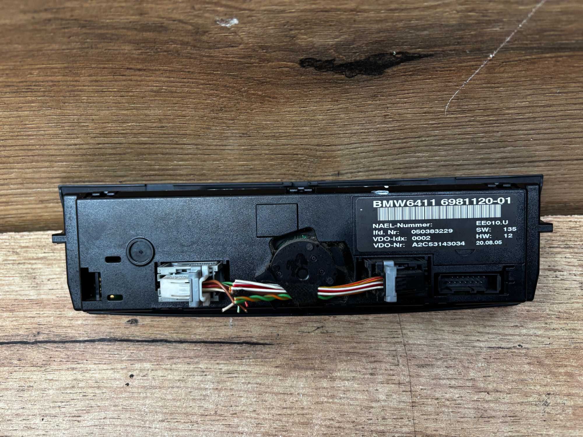 Panel klimatyzacji Bmw 1 E87