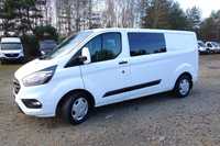 Ford Transit Custom Automat  2.0 Ecoblue Long 130 KM Brygadówka Klima  19 Rok 6 Osobowy