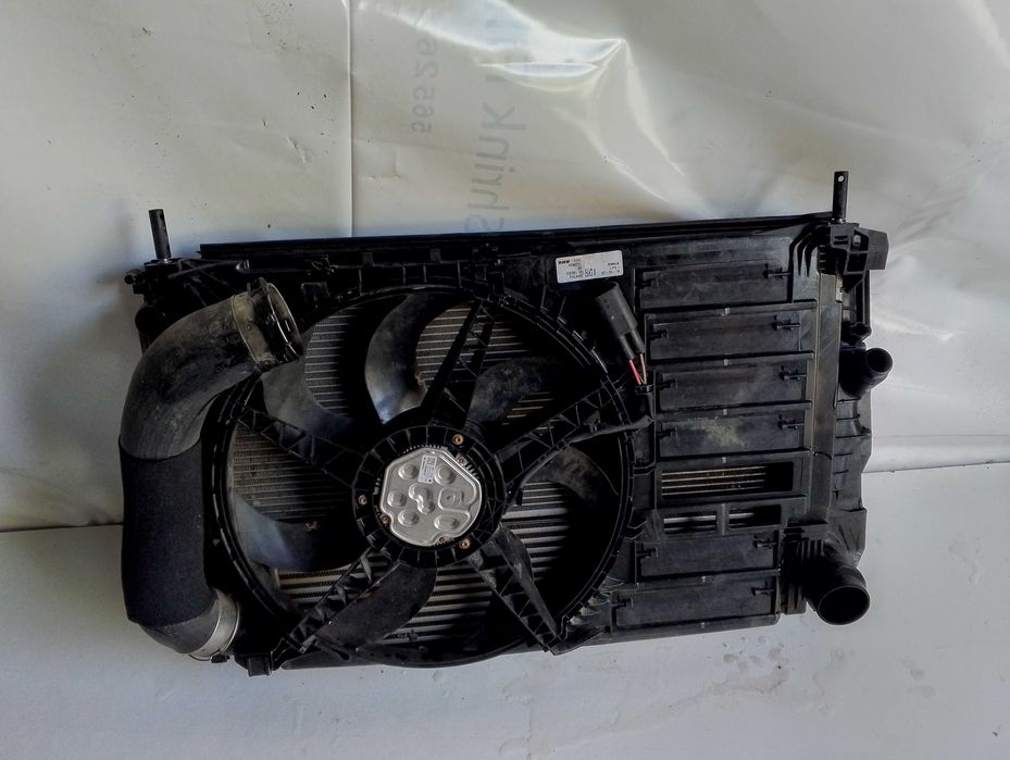 Komplet chłodnica wody klimatyzacji intercooler BMW Serii 2 F46 2018r