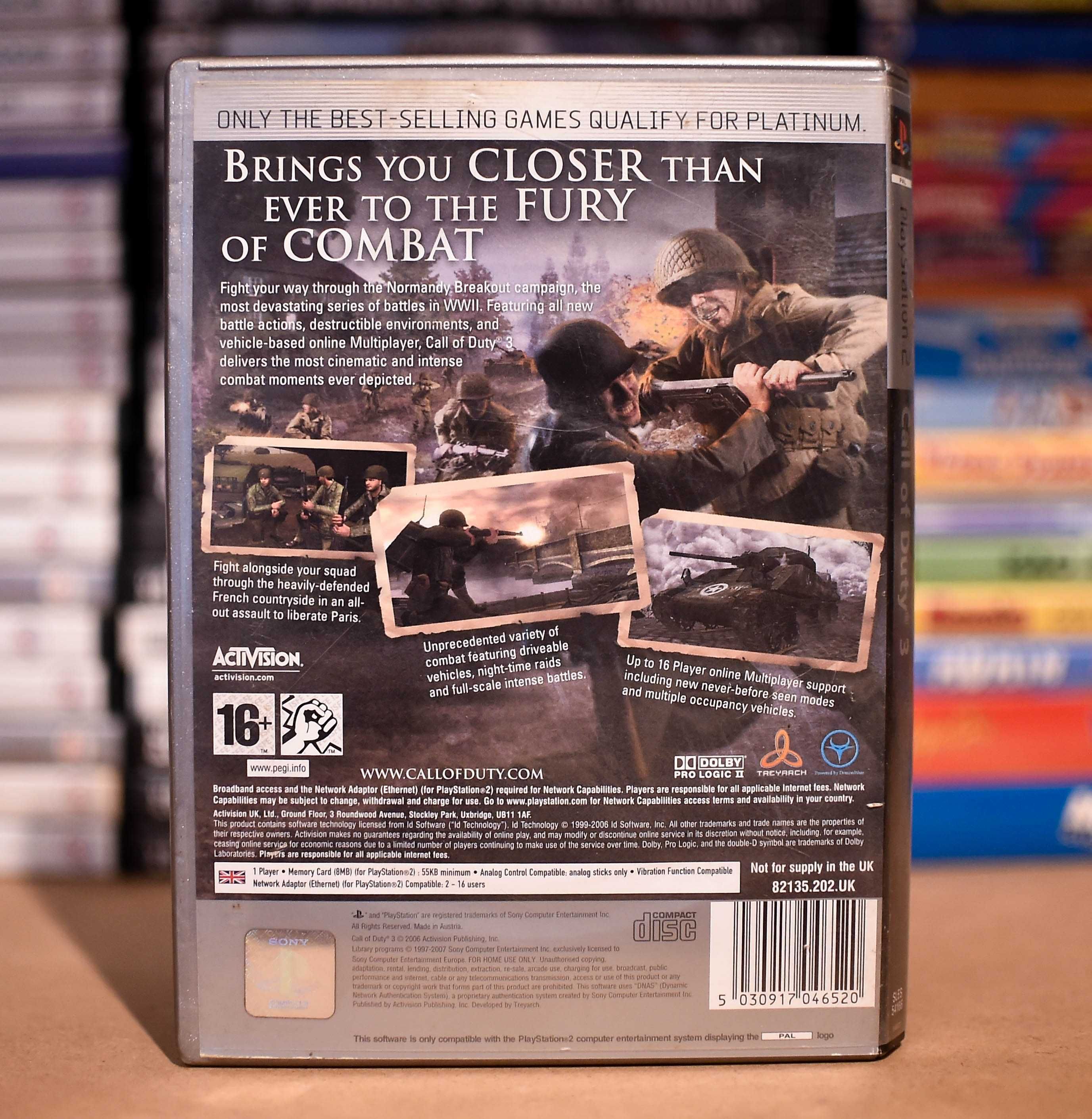 PS2 # Call Of Duty 3