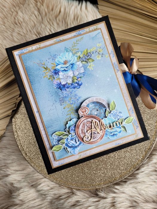 Elegancki album scrapbooking  + personalizacja