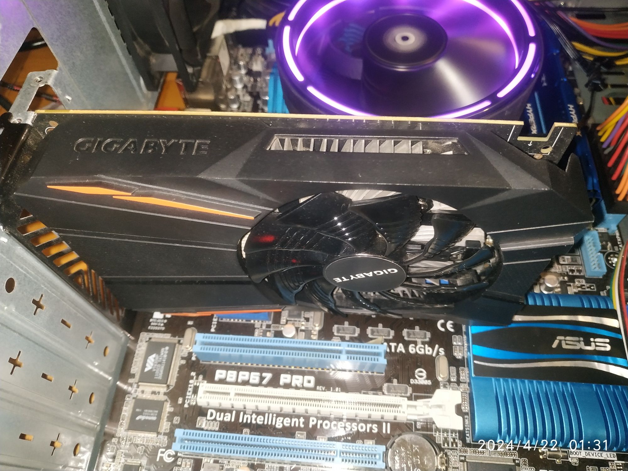 Відеокарта GIGABYTE GTX 1050TI 4GB.