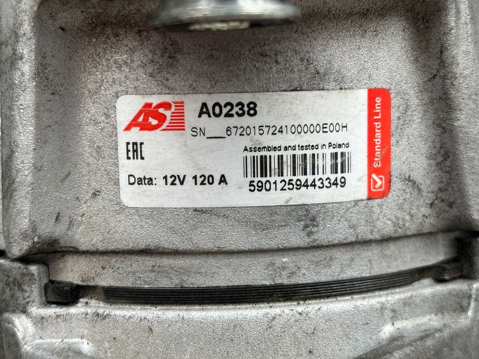 Генератор Opel Astra H Vectra C Zafira B 1.6 1.8