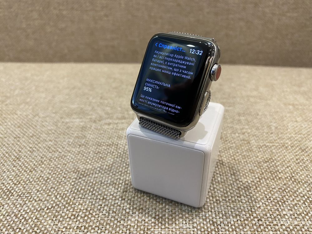 Apple Watch Series 3 Stainless 42mm lte gps