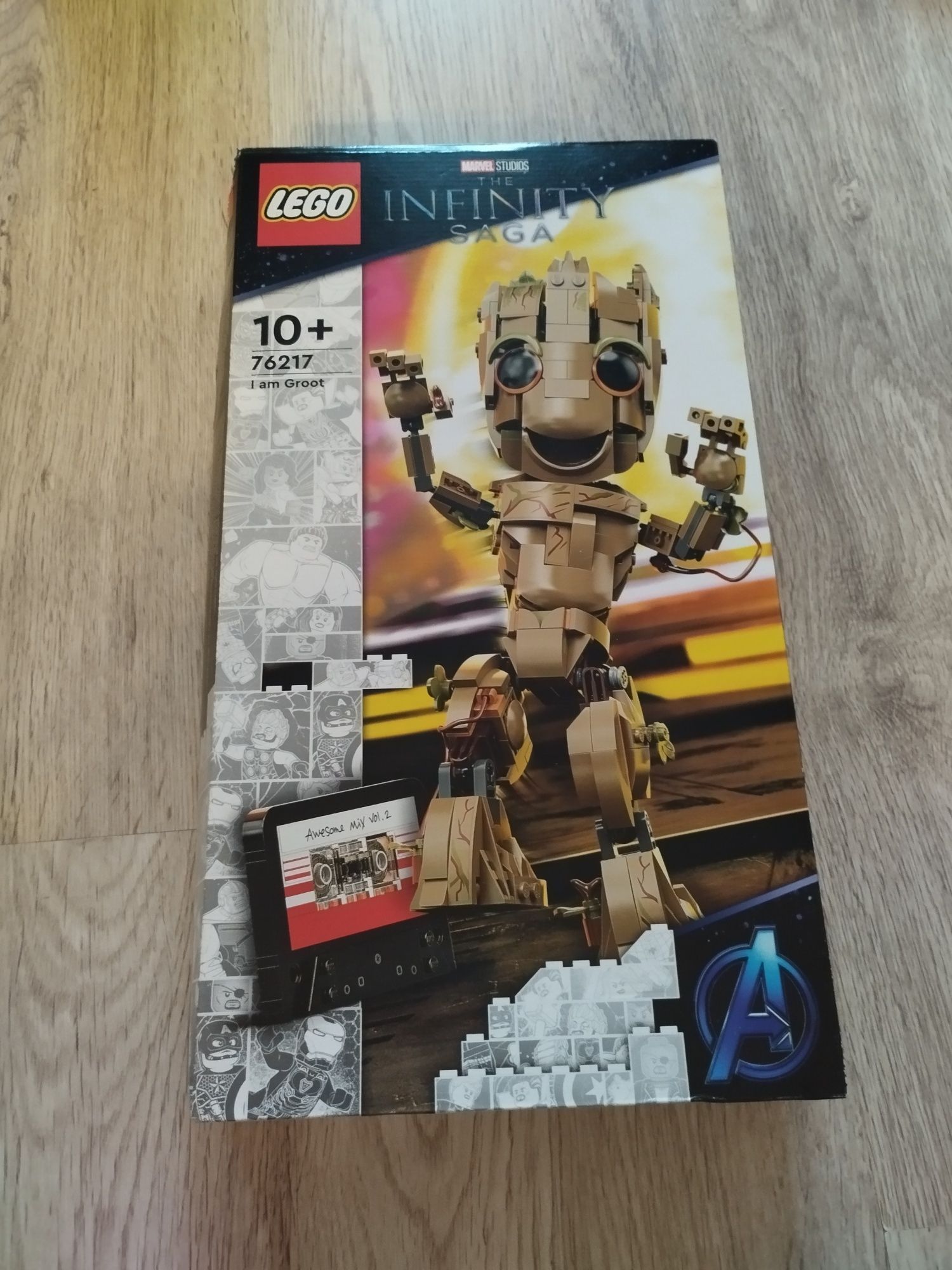 Lego 76217 Marvel Groot (uszkodzone pudełko)