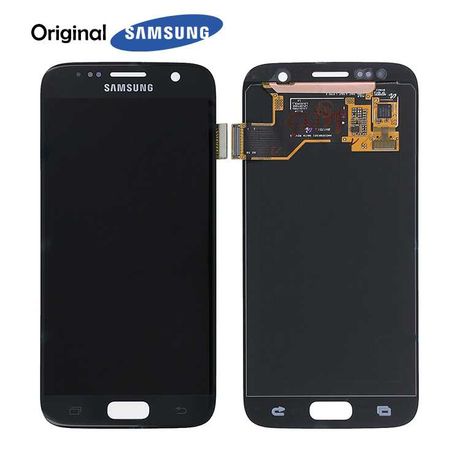 Ecrã LCD + Touch para Samsung Galaxy S7 G930 - Preto (Original)