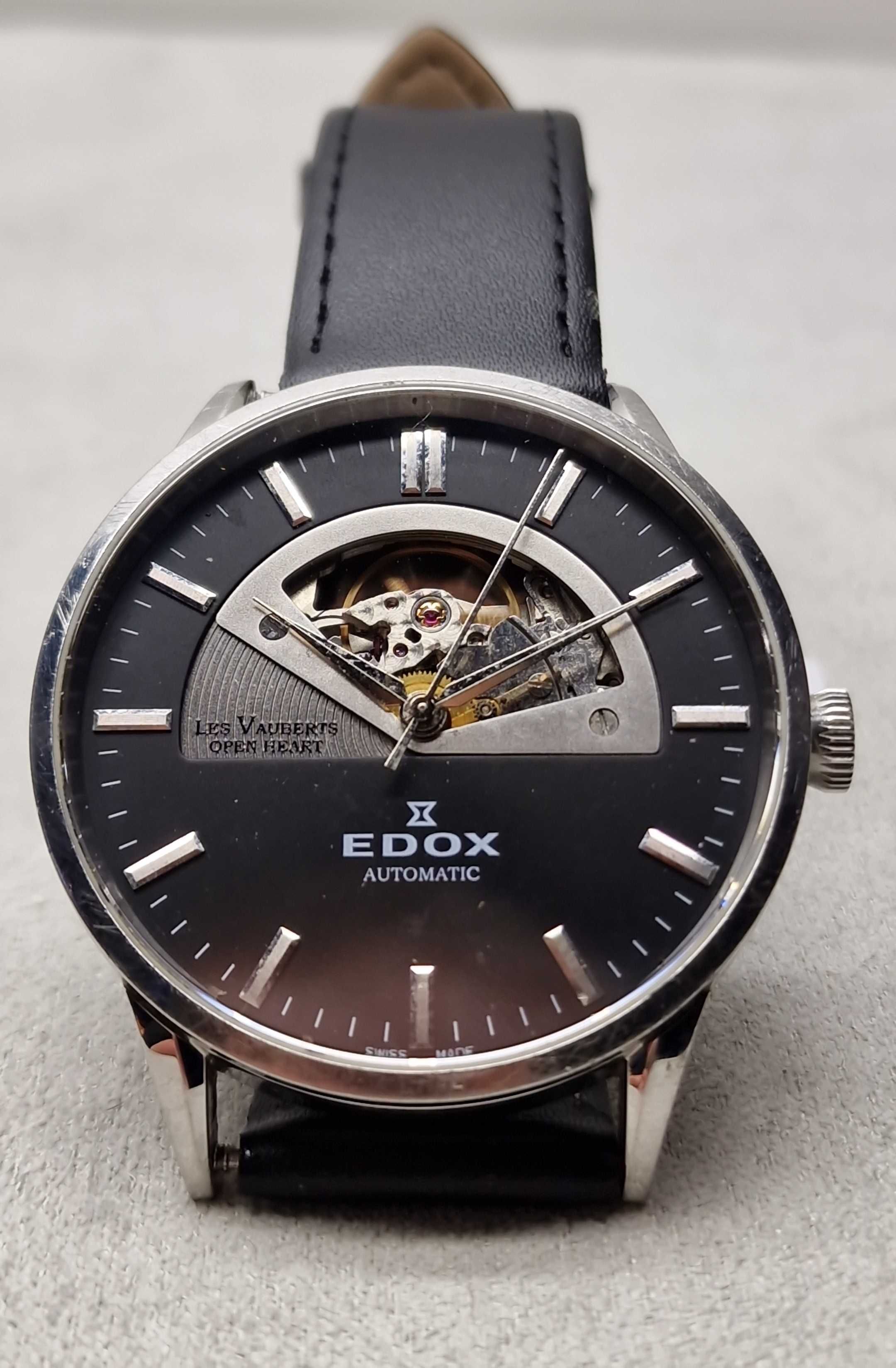 Zegarek Edox Les Vauberts  Automatic Open Heart