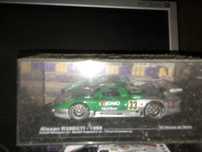 carrinho miniatura nissan 1998 verde
