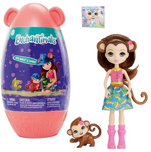 Enchantimals, Енчантімалс, мавпочка, рибка