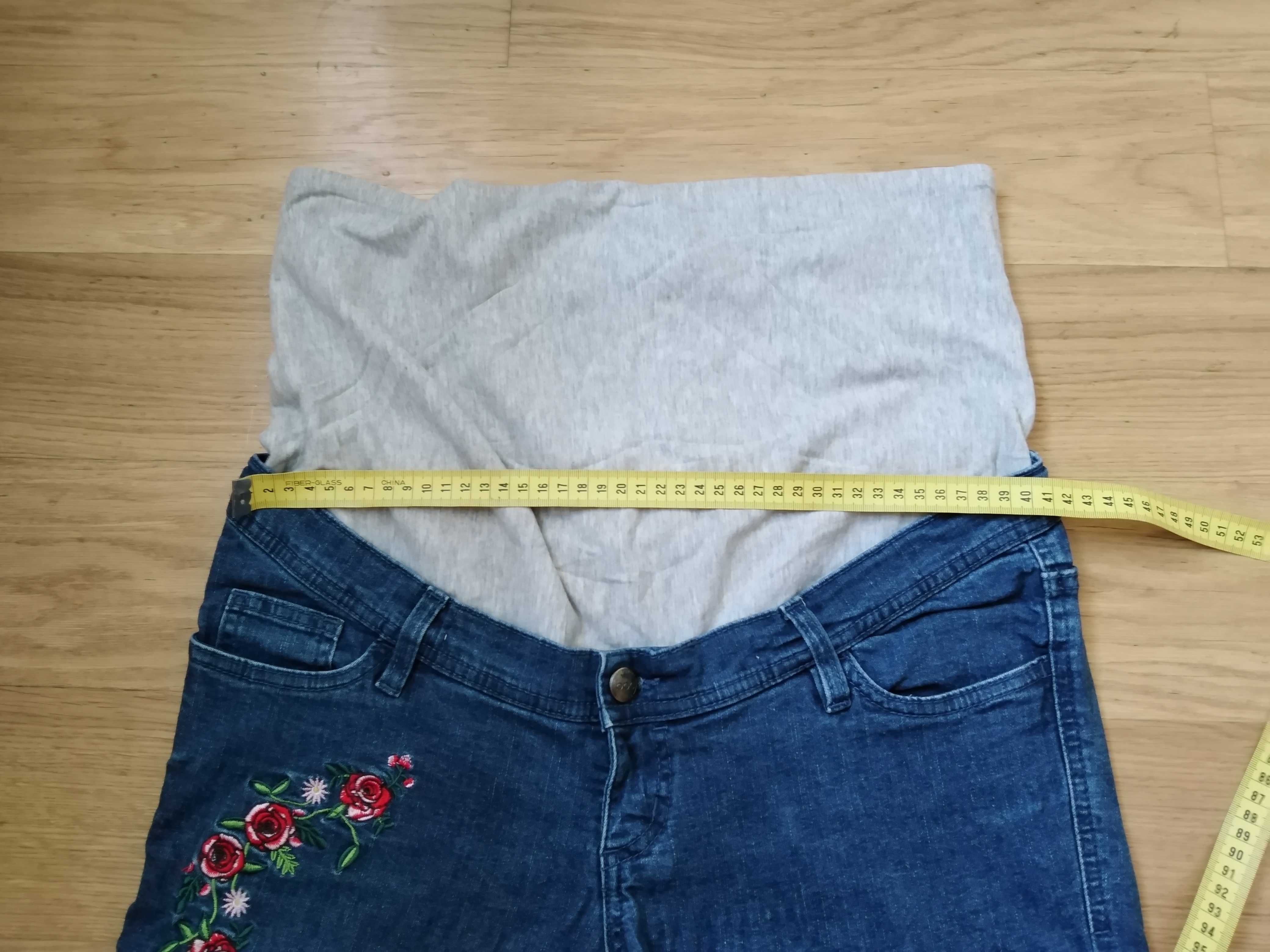 Spodnie jeansy ciążowe 40