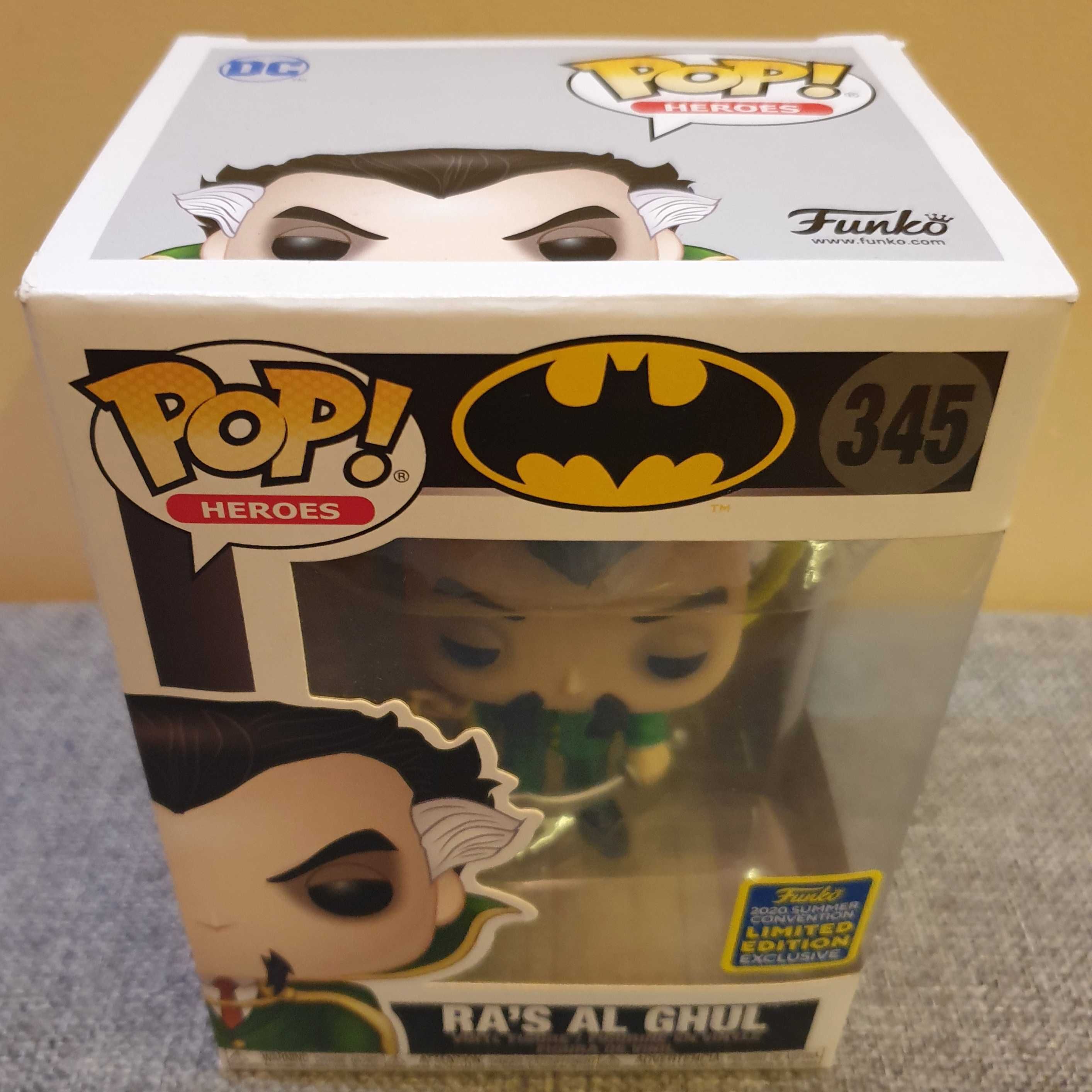 Funko Pop! DC BATMAN Limited Edition 345 Ra's Al Ghul 2020 Exclusive