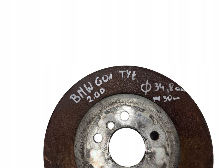 BMW X3 G01 Tarcze Hamulcowe przód 348X30 MM Komplet 2.0 D 2020 R