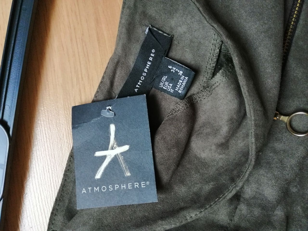 Spódnica khaki Atmosphere