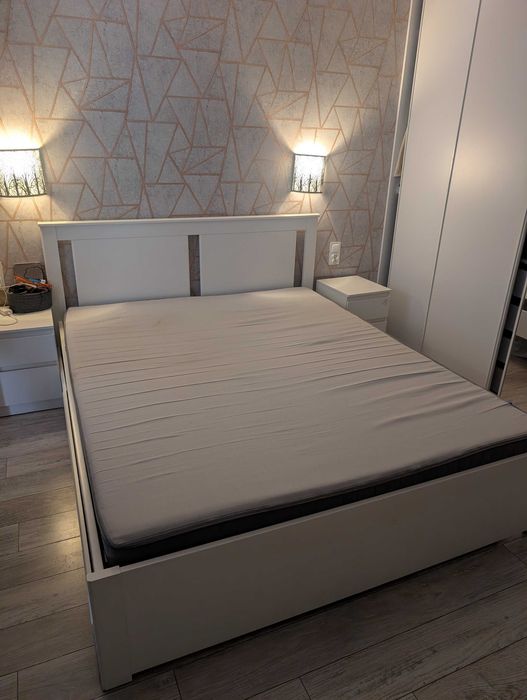 Łóżko Ikea Songesand 160x200 gratis stoliki nocne