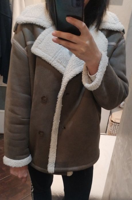 Kożuszek damski kurtka Sinsay S